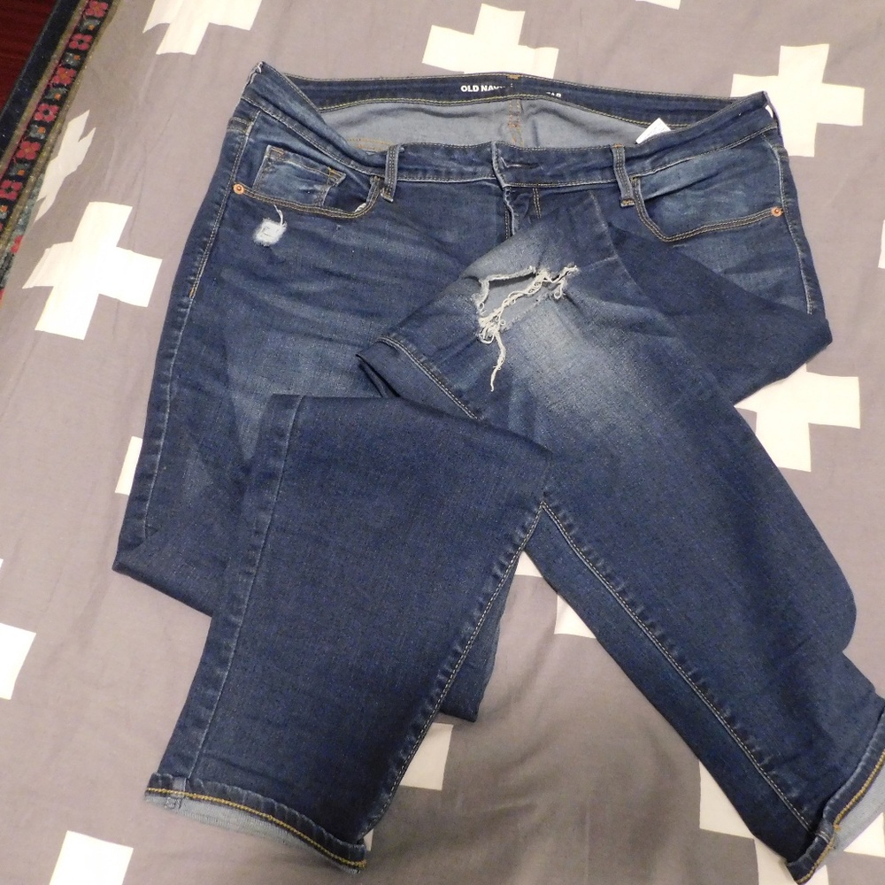 Rockstar Jegging Jeans w/holes